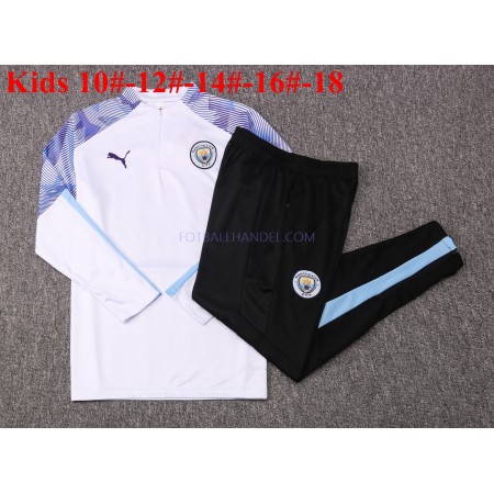 Barn Manchester City Trenings Collegegenser Set 2020-21 M001